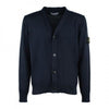 STONE ISLAND コットンVネックカーディガン 151103677 [P]