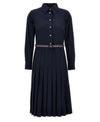 Thom Browne Stripe Cotton Flannel Midi Pleated Bottom 152201179 [P]