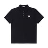 Moncler Logo Patch Polo Short Sleeve T-Shirt for Men 161013151 [P]