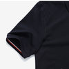 THOM BROWNE ストライプポケットトリミングポロシャツ 144155438 [P]