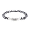 MAISON MARGIELA Gravierte Nummernlogo Kettenarmband 154326210 [P]