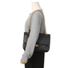 CHANEL 2.55 ビンテージ マキシ ブラック ゴールド金具 158873328 [P]