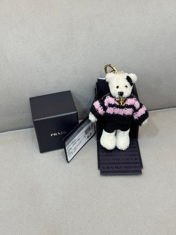 PRADA Neue Bear Bärchen Schlüsselanhänger 161017101 [P]