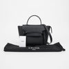 Celine Micro Belt Grained Calfskin Tote Shoulder Bag Black 159753552 [P]