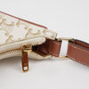 Celine Medium Triomphe Canvas Leather White 160206099 [P]