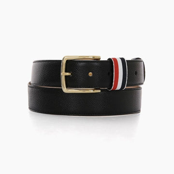THOM BROWNE Pebble Grain Stripe Loop 35MM Gürtel 161064486 [P]