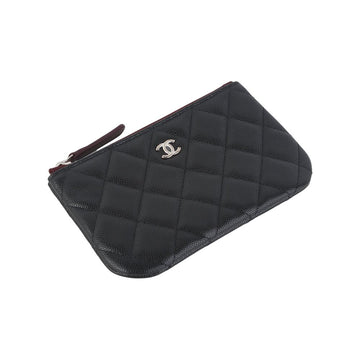 CHANEL クラシックキャビアCCジッピーミニポーチ37832K-4 161064530 [P]