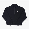 MONCLER Logo-Patch Halbzip-Hoodie für Männer 161064737 [P]
