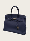HERMES Togo Silber Birkin 35 161066243 [P]