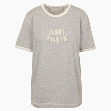 AMI グレー Tシャツ 161064648 [P]