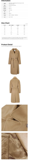 MAXMARA ウィークエンド 26FW WKDRESINA バージンウール ダブルコート キャメル 2625016102 006 159745277 [P]