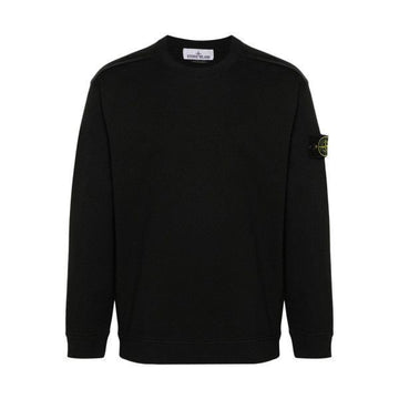 STONE ISLAND Wappen Patch Heavy Cotton Sweatshirt Schwarz L1S15 6100057 S0B50 V0029 159063418 [P]