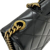 CHANEL Perfect Edge Flap Chain Large Black Shoulder Bag 18 Series 161126880 [P]