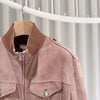 Brunello Cucinelli Suede Bomber Jacket (Grade A) - Size M 161142332 [P]