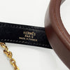 HERMES Schwarzer Globus Schlüsselanhänger 5VHEA40053 125854094 [P]