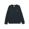 Maison Kitsune Men's Fox Head Regular Sweatshirt Classic Navy PM00303KM0340-0413 155797260 [P]