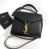 Saint Laurent Cassandra Mini Top Handle Tote & Shoulder Bag Black (623930) 161165253 [P]