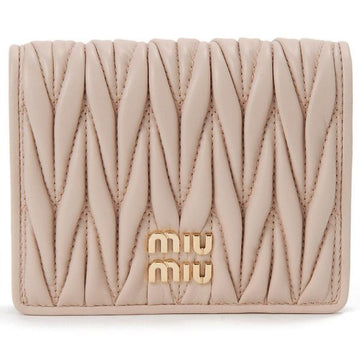 Miu Miu Matelassé Nappa Leather Wallet 161087546 [P]