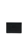 TOM FORD Kartenhalter mit silbernem Logo / Schwarz ( Y0232 LCL158S NAA) 161214205 [P]