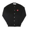 COMME DES GARCONS プレイ レッド ハート ワッペン カーディガン 149504701 [P]