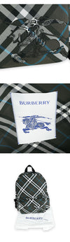 BURBERRY メンズヴィンテージチェックエンブレムロゴバックパック（カーキ） 8102238 131859507 [P]