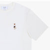 MAISON KITSUNE Dressed Fox Patch Damen T-Shirt 157225160 [P]