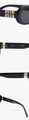 MIU MIU Sonnenbrille rund oval Modell 1AB 5S0 154326215 [P]