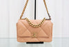 CHANEL 19 Medium Midi Jean Schultertasche as1160 161228345 [P]