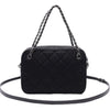 PRADA Nylon gesteppte Ketten-Schultertasche schwarz 1BH910 2AS3 F0002 145045370 [P]