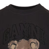 Ganni 26SS A1060027 252 Bear Graphic Phantom Sweatshirt 150786278 [P]