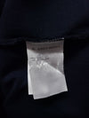 THOM BROWNE Navy Dreifach Mittleres Gewicht Jersey Seitenschlitz Kurzarm-T-Shirt 161232845 [P]