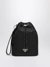PRADA Drawstring Nylon Pouch / Schwarz (2NE067 2HE1 F0002) 161232976 [P]