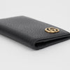 GUCCI Leder-Kartenetui schwarz mit goldener Veredelung 159411100 [P]