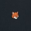 Maison Kitsune Women's Fox Head Regular T-Shirt Classic Navy 154050605 [P]