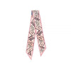 Prada Silk Twill Skinny Scarf Pink 159537337 [P]