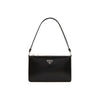 Prada Brushed Mini Bag Black 1BC155 ZO6 F0002 159537325 [P]