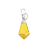 PRADA Keyring mit Triangel-Logo aus Saffiano - Gelb 2PP041 053 F0377 159537241 [P]