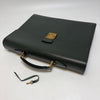 LOUIS VUITTON Leder Aktentasche Dunkelgrün 161285069 [P]