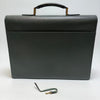 LOUIS VUITTON Leder Aktentasche Dunkelgrün 161285069 [P]
