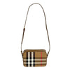 Burberry Check Camera Bag Crossbody Brown 141364831 [P]