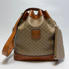 Celine Macadam Drawstring Shoulder Bag Beige (Grade A, Includes Pouch) 608-52 161285164 [P]