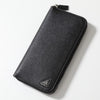 PRADA サフィアーノ レザー ジッパー 長財布 156101705 [P]