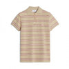 MAISON KITSUNE ベイビーフォックスパッチマルチストライプポロOW00205KJ7010 0263 152201128 [P]