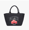 GANNI ロゴミディアムショッパートートバッグ 153897413 [P]