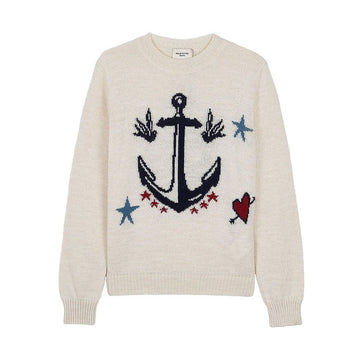 MaxMara Knitted Alpaca Wool Sweater 161289055 [P]
