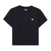 Danton Cropped Short Sleeve T-shirt in Black 161289060 [P]