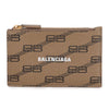 BALENCIAGA Monogram Reißverschluss-Kartenetui 640535-210DA-2762 139308540 [P]