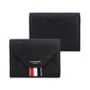Thom Browne Wallet Pebble Grain Three Stripe Tab Envelope Women's Card Holder 153570495 [P]