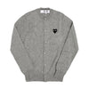 Comme Des Garcons Play Black Heart Patch Unisex Cardigan 149504672 [P]