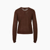 GANNI Argyle-Muster Bio-Baumwolle Tiramisu Cardigan 159120372 [P]
